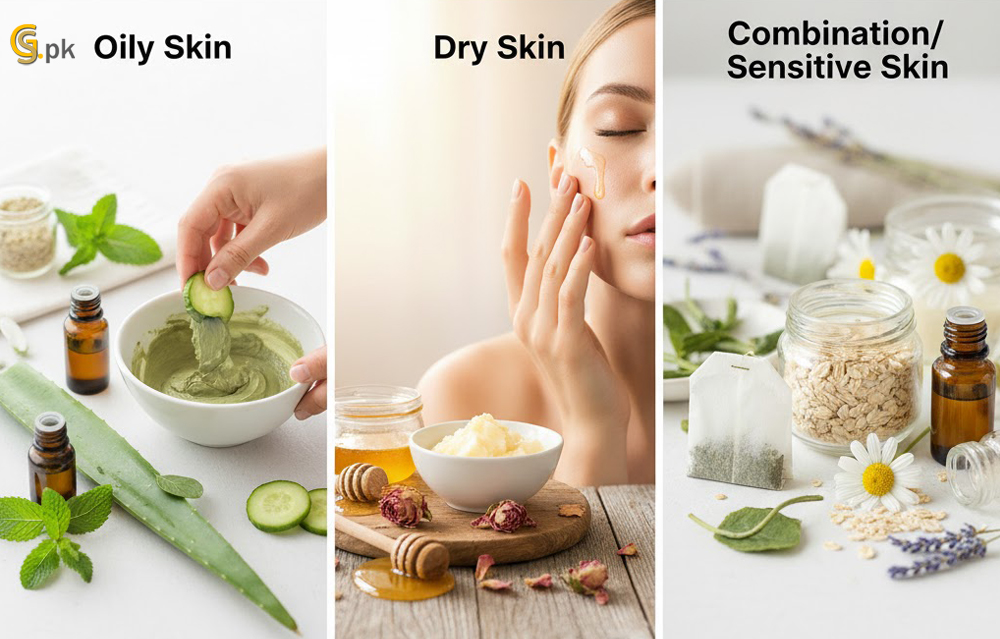 Natural Remedies for Different Skin Types