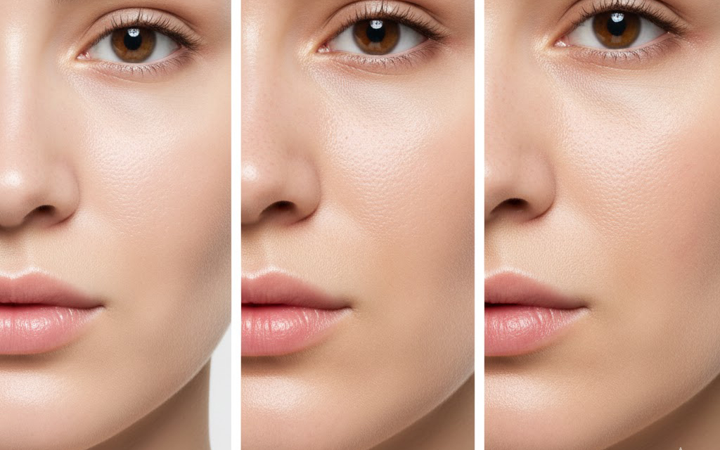 different skin types