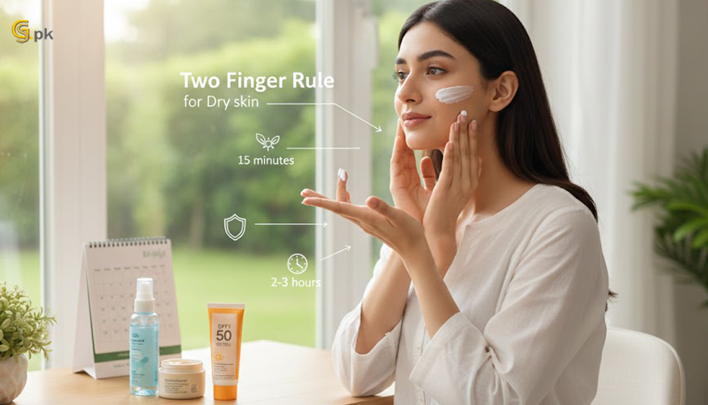 How to Apply Sunscreen for Dry Skin