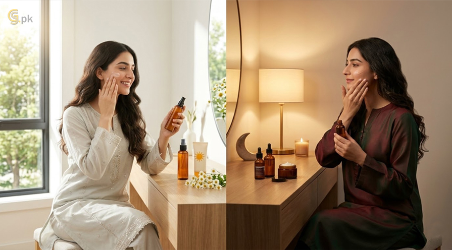 Key Differences Morning vs Night Skincare Routine