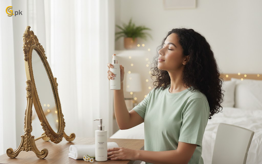 Apply a Soothing Toner